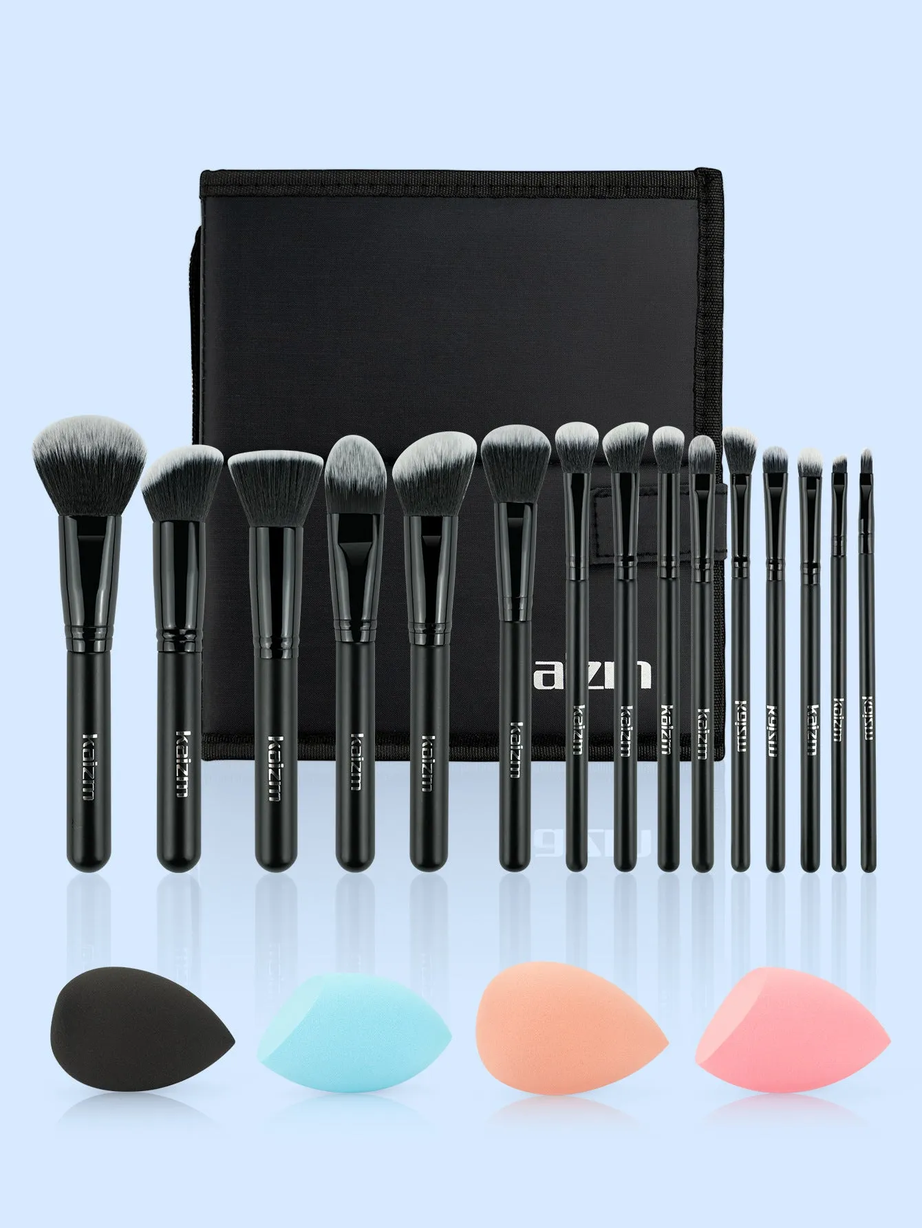 15-Piece Makeup Brush Set