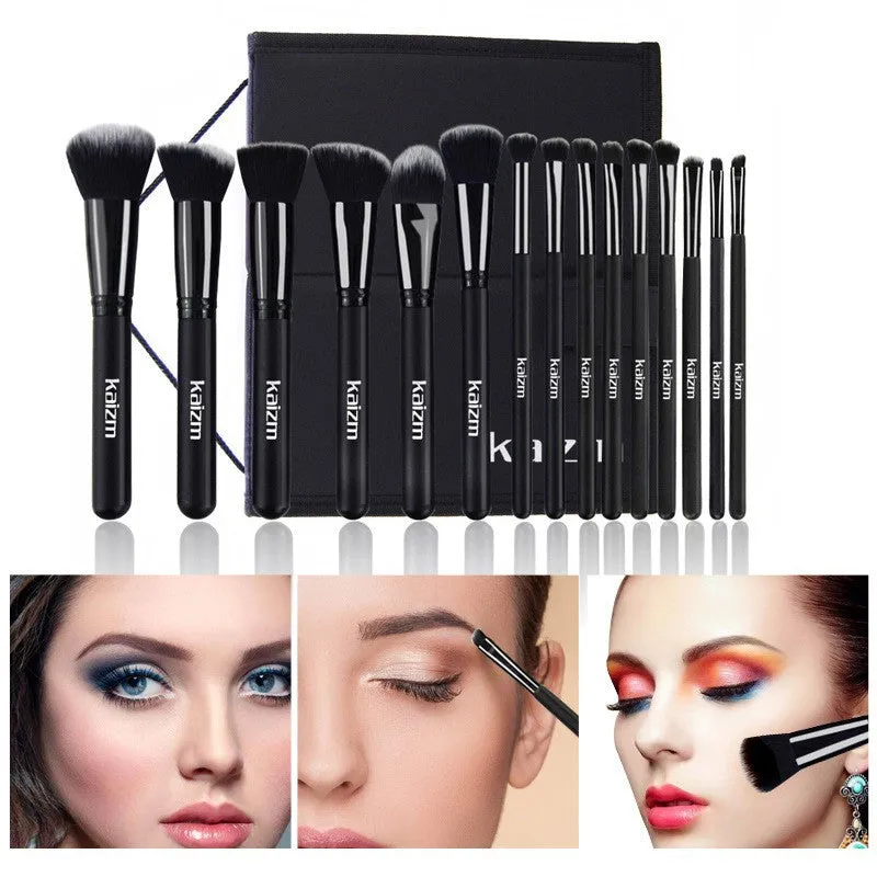 15-Piece Makeup Brush Set