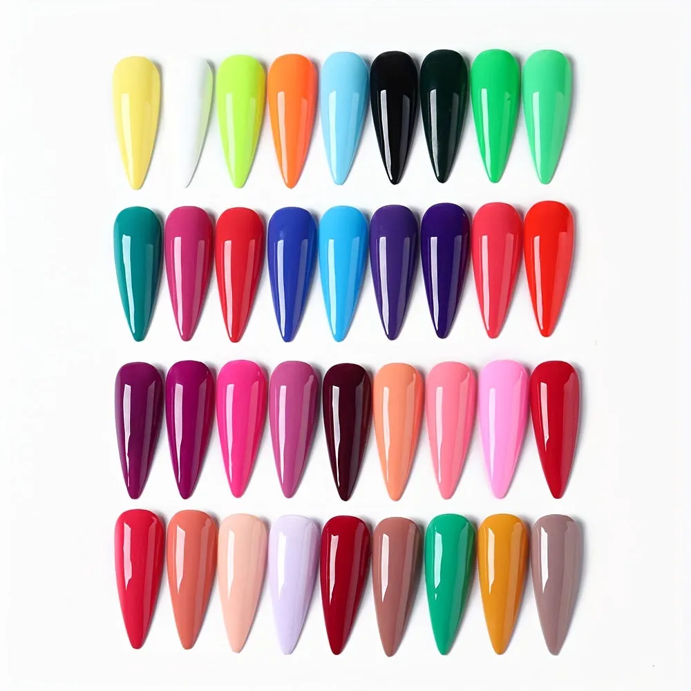 36Piece Colorful Nail Polish Set for Vibrant Nail Art