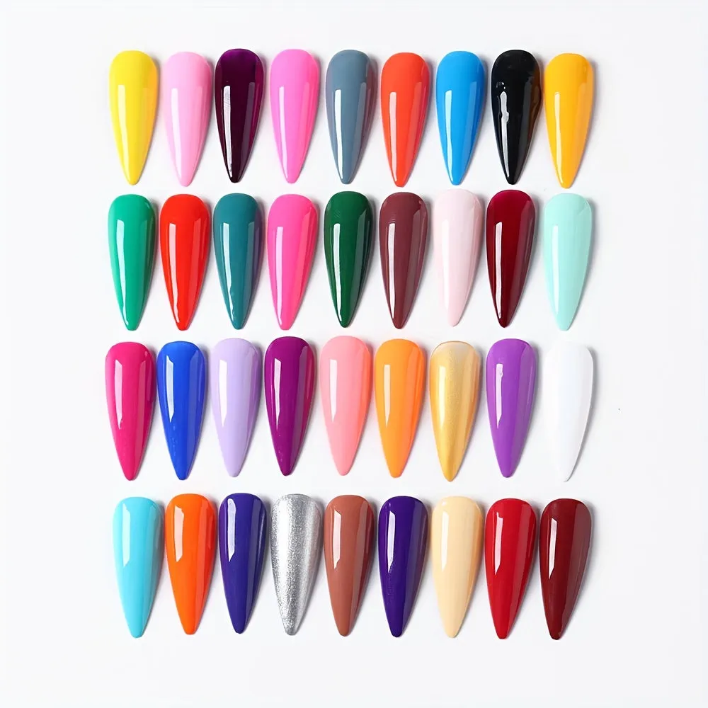 36Piece Colorful Nail Polish Set for Vibrant Nail Art