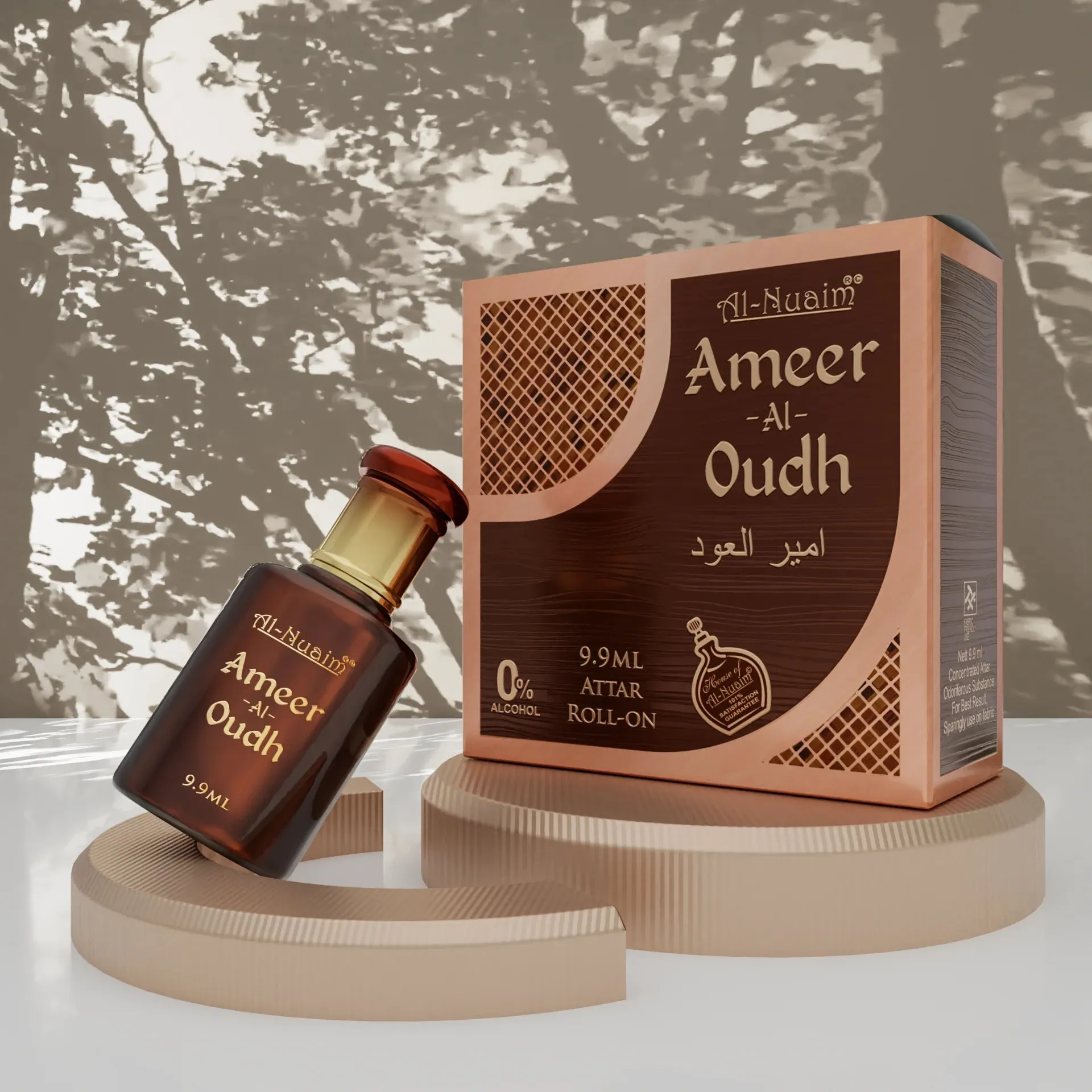 5 Pcs Al Nuaim Attar 9.9ML Roll on Perfumes Bundle (Ameer Al Oud   Black Orchid   Mushk Amber   Polo Delicia   Polo Exotica)