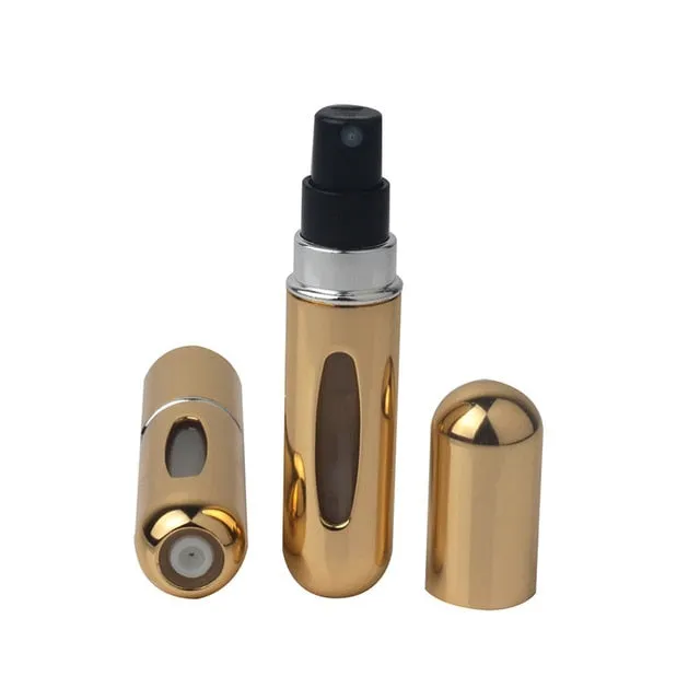 5ml Portable Mini Refillable Perfume Bottle With Spray Scent Pump