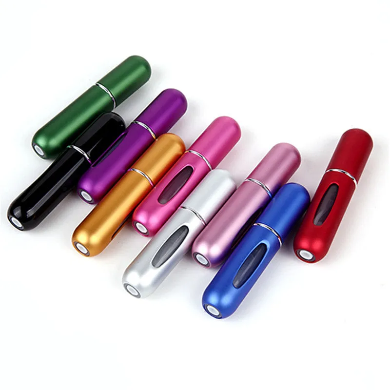 5ml Portable Mini Refillable Perfume Bottle With Spray Scent Pump