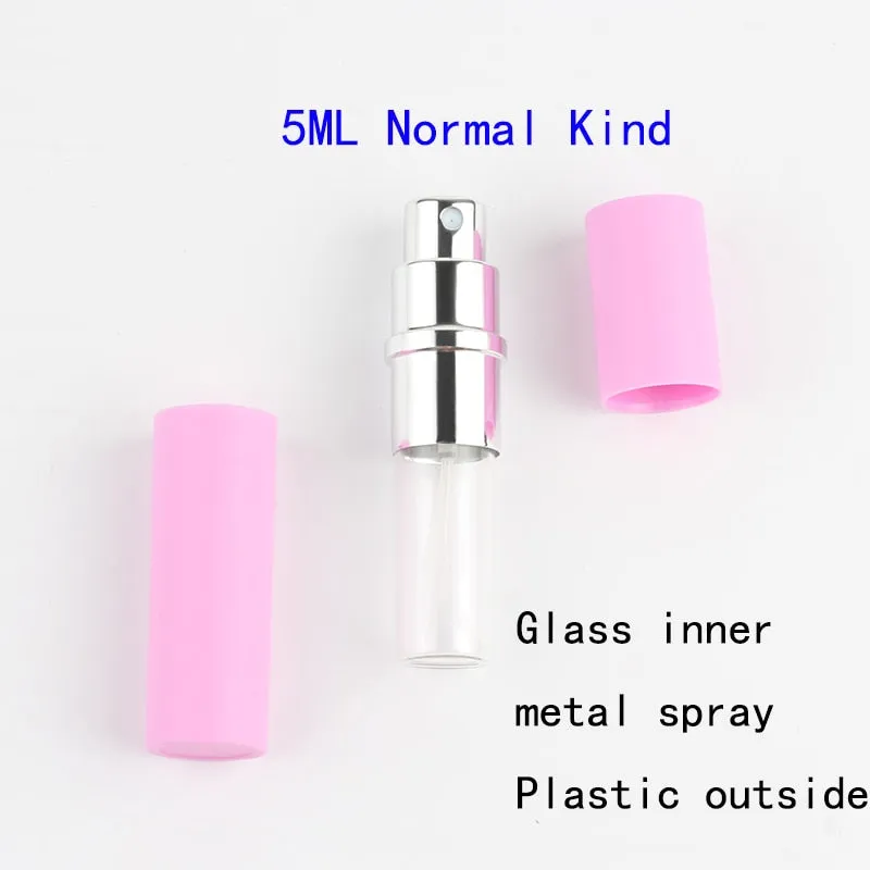 5ml Portable Mini Refillable Perfume Bottle With Spray Scent Pump