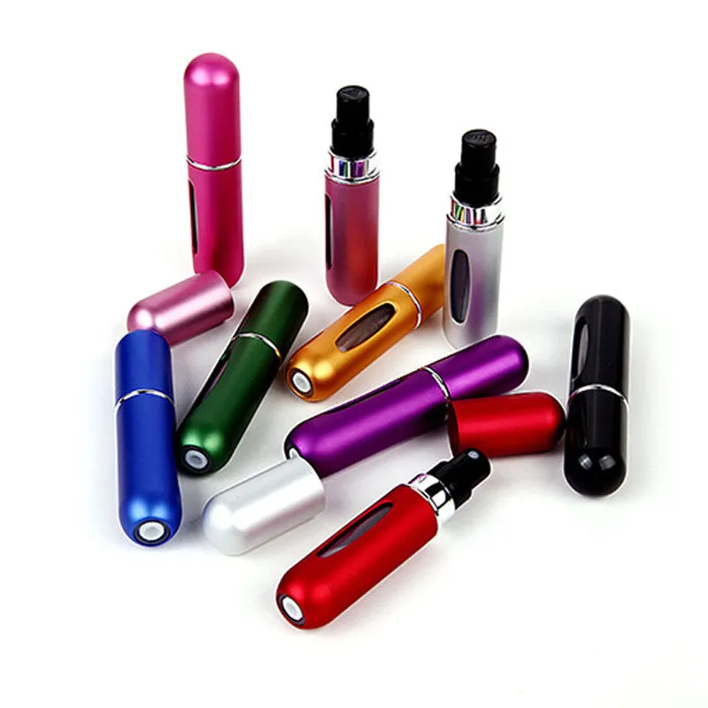 5ml Portable Mini Refillable Perfume Bottle With Spray Scent Pump