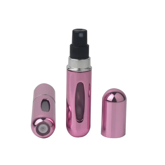 5ml Portable Mini Refillable Perfume Bottle With Spray Scent Pump