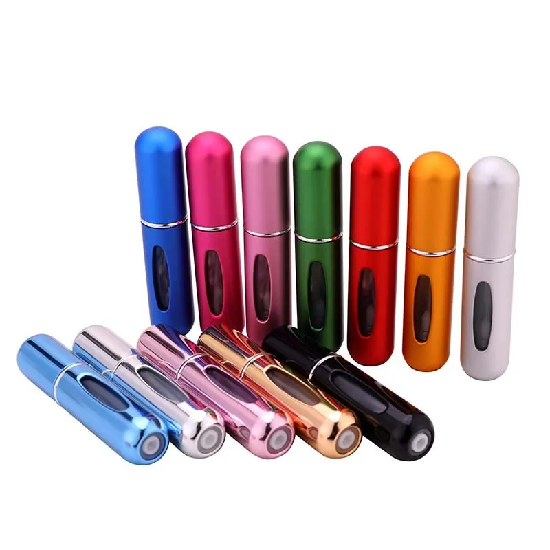 5ml Portable Mini Refillable Perfume Bottle With Spray Scent Pump