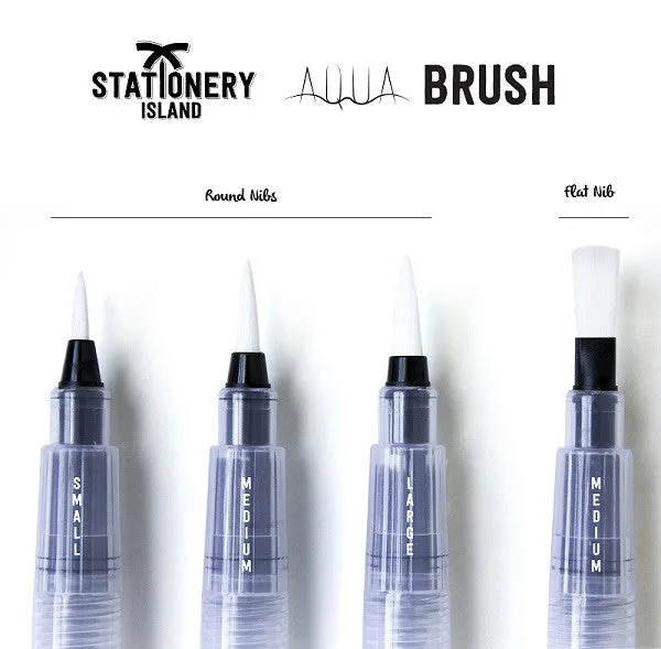 Aqua Brushes - Set of 4