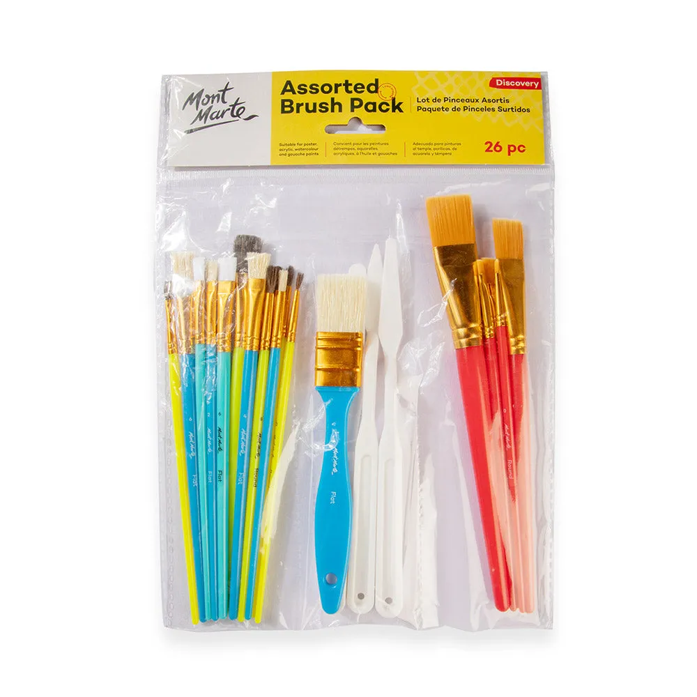 Assorted Brush Pack Discovery 26pc