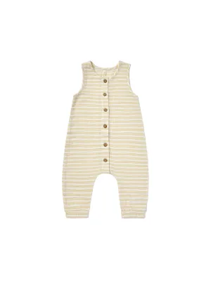 Baby Boy Jumpsuit | Vintage Stripe | Quincy Mae