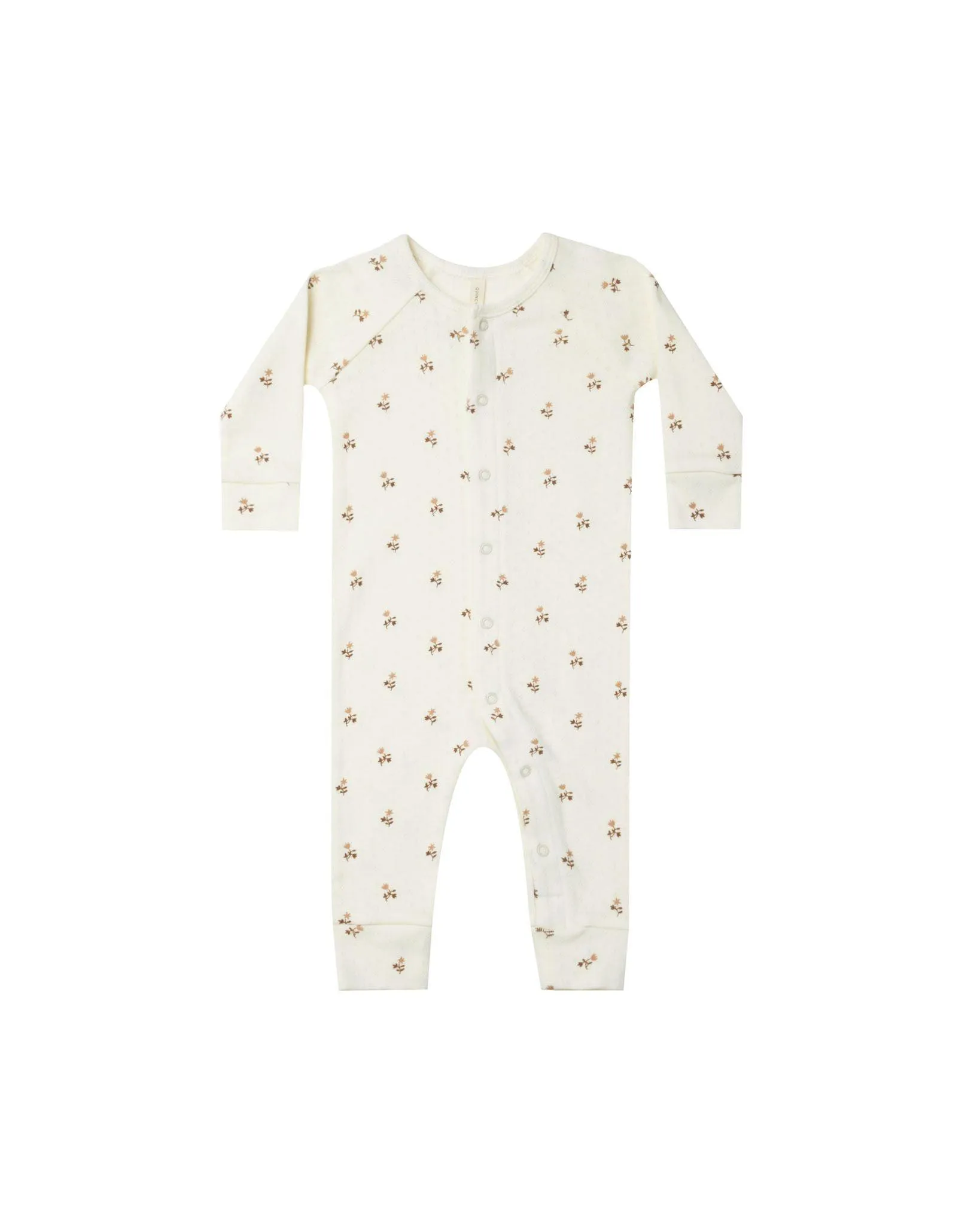 Baby Girl Onesie | POintelle- Rose Fleur | Quincy Mae