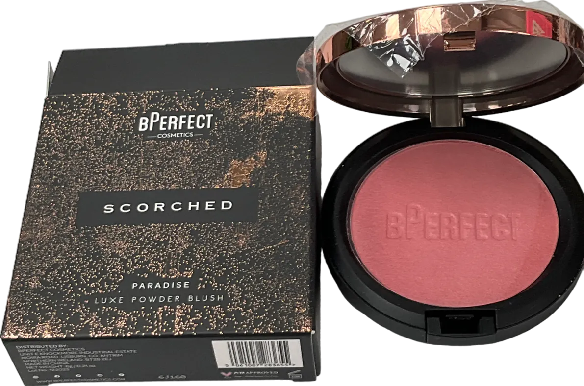 bperfect Scorched Luxe Powder Blush Paradise 6g