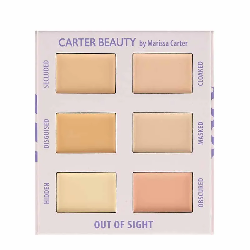 Carter Beauty By Marissa Out Of Sight Concealer Palette Discontinued