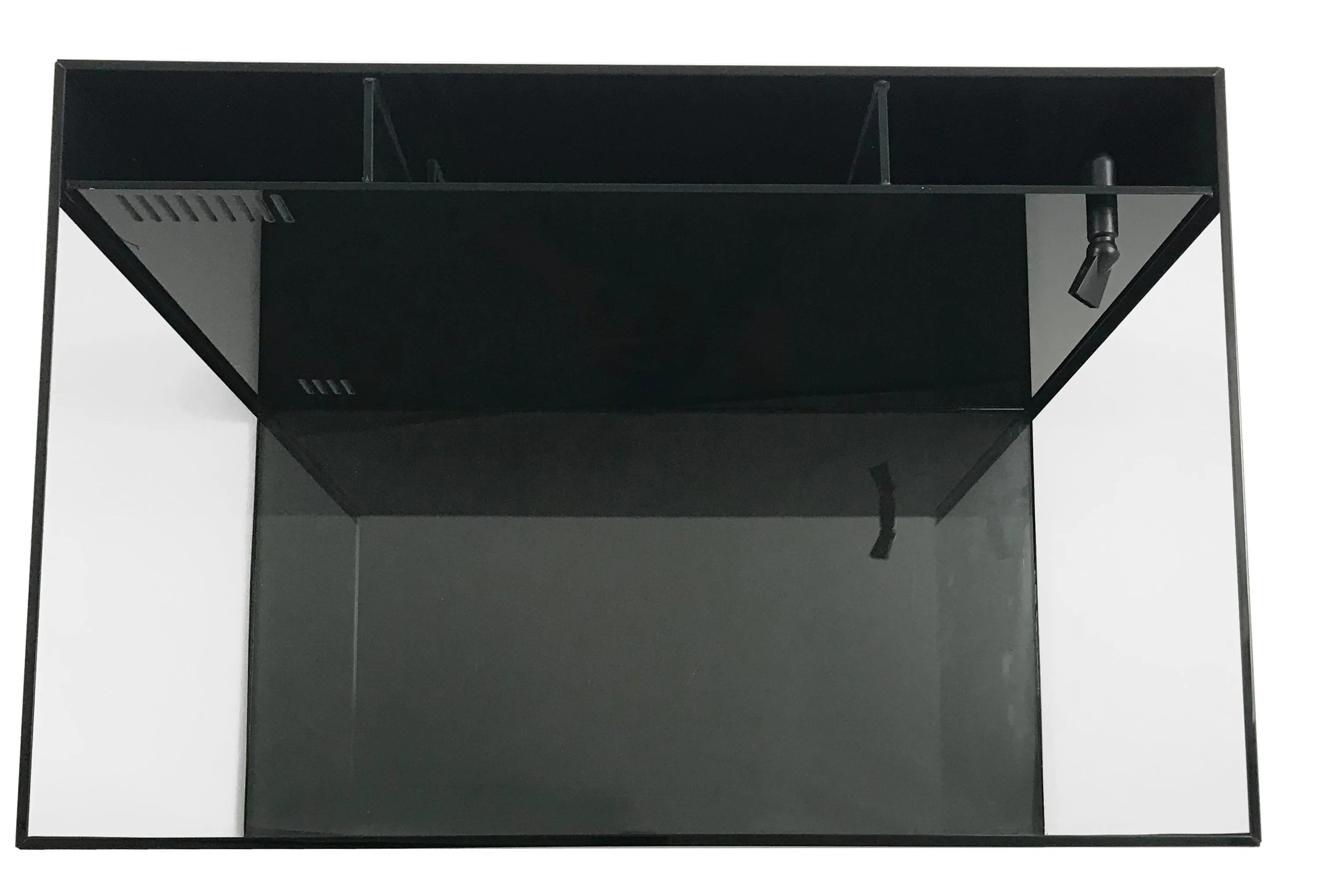 Cascade C 45 Degree 24 Gal. Back Filter Aquarium  with Mat, No pump or media (23.62" x 15.75" x 15")