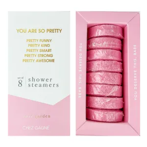 Chez Gagné - You Are So Pretty - Shower Steamers - Rosé Garden