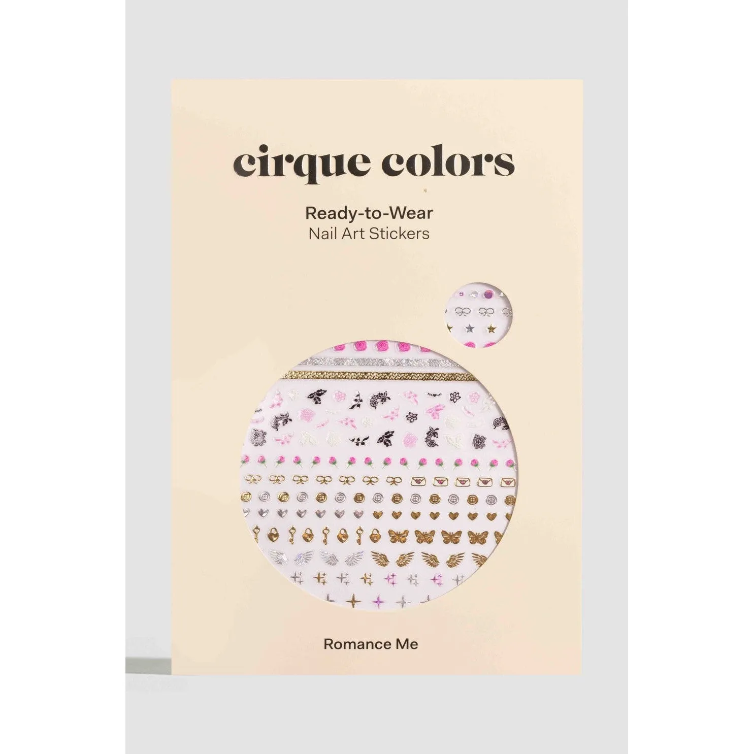 Cirque Colors - Ready-To-Wear Nail Art Stickers - Romance Me