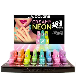 Creamy Neon Gel Polish 8 Shades (24 units)