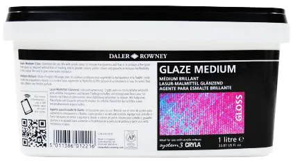 Daler Rowney Glaze Medium Gloss Acrylic Medium