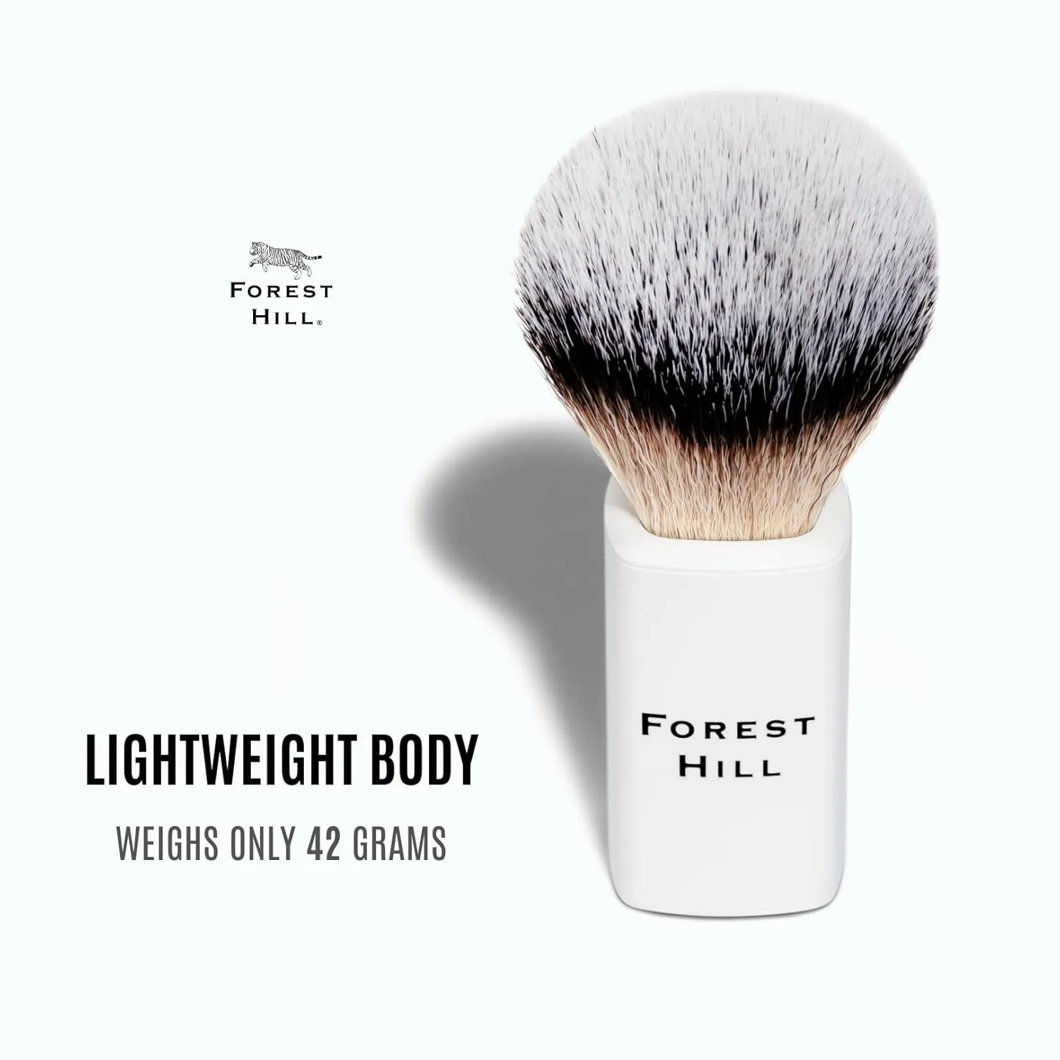 Forest Hill Lincoln Shaving Brush (White)