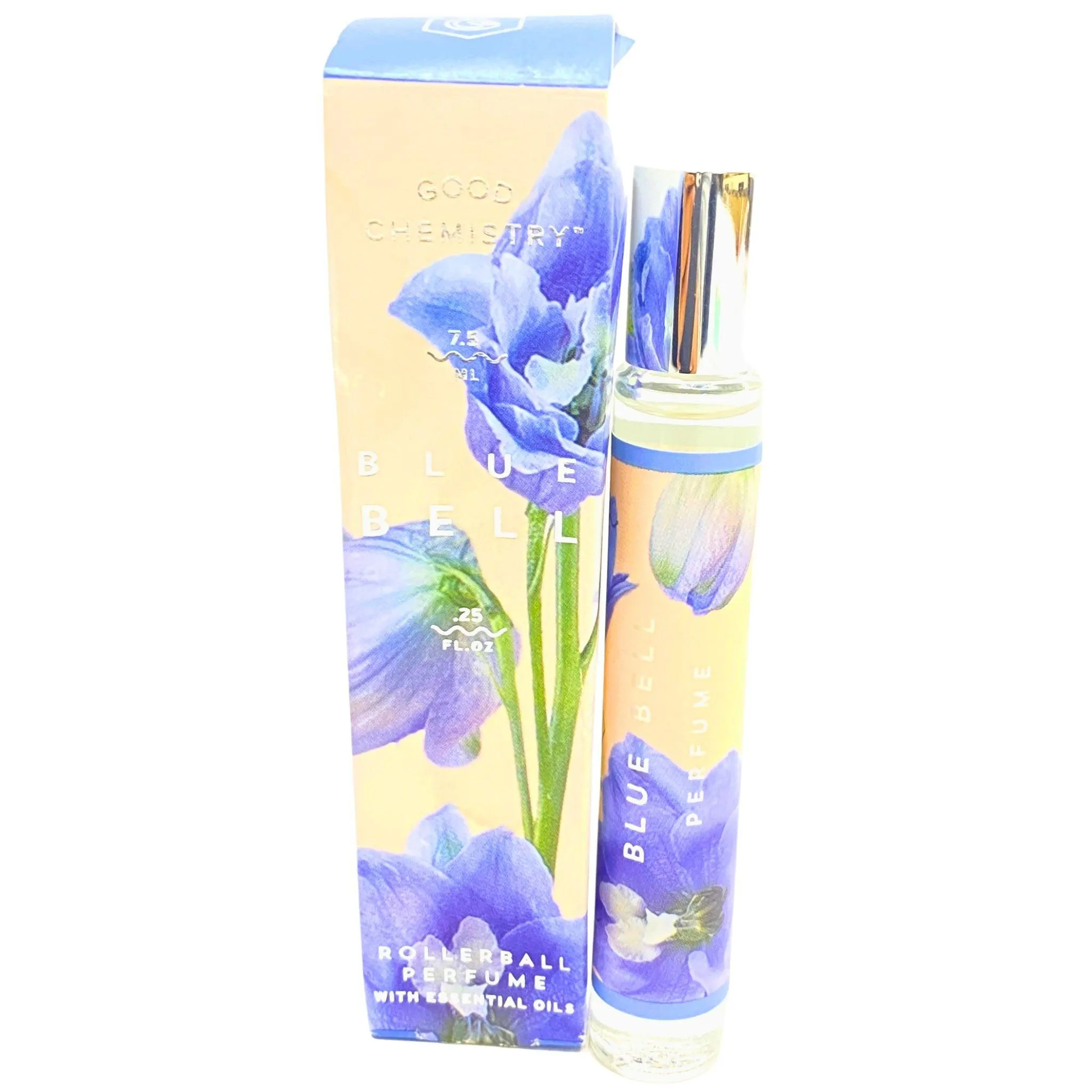 Good Chemistry .25FL.OZ Blue Bell Rollerball Perfume with Essential Oils (50 Pcs Lot)