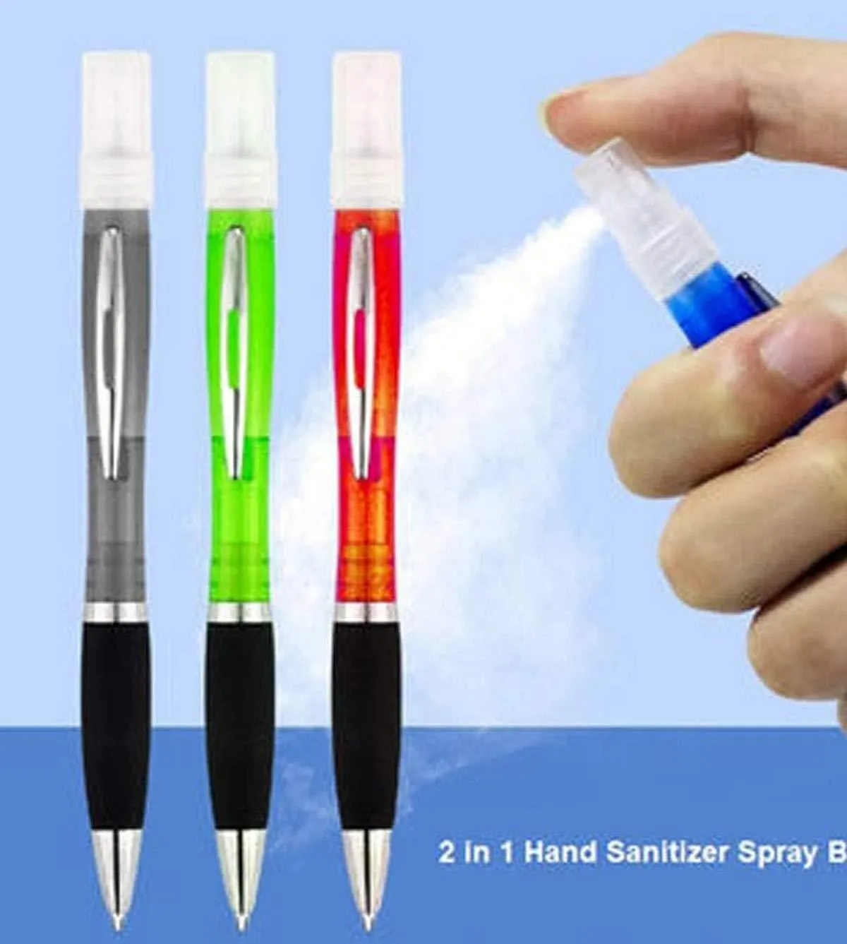 Hand Sanitizer Mist Spray Pen - Portable, Refillable Bottle for Travel, Office 10 ml Spray Bottle