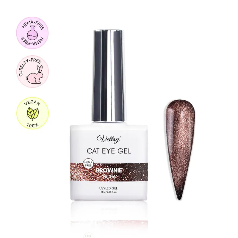 Hema-Free Cat Eye Set-Brownie