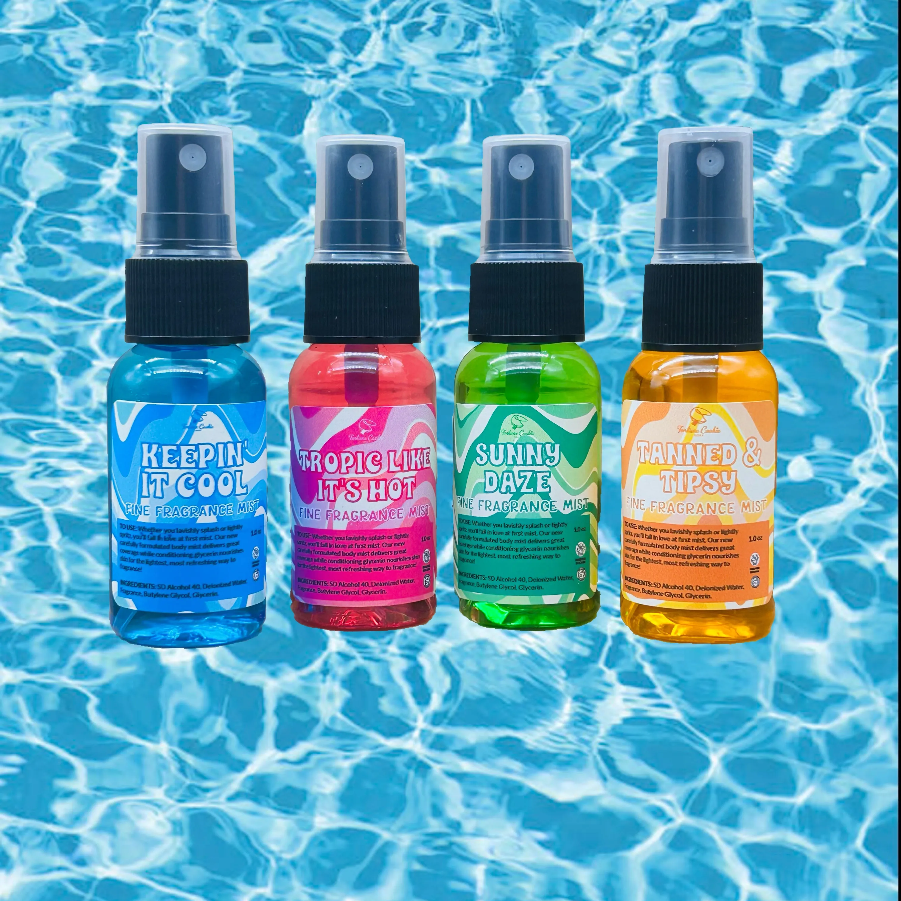 HOT GIRL SUMMER Fine Fragrance Mist Sampler