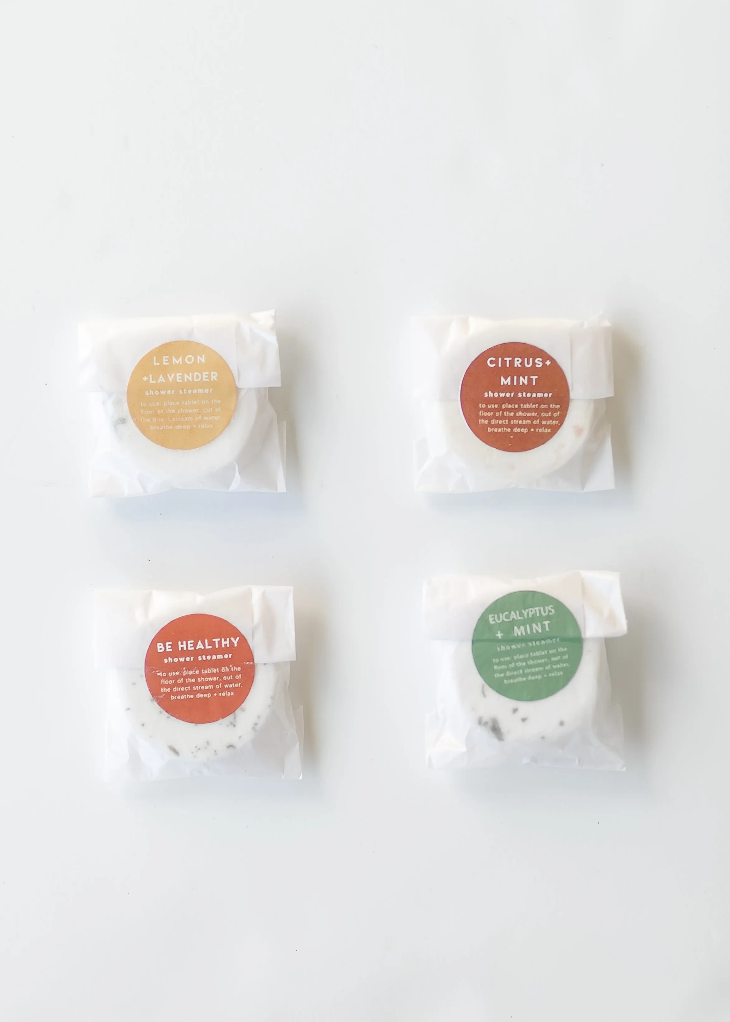 Individually Packaged Shower Steamers