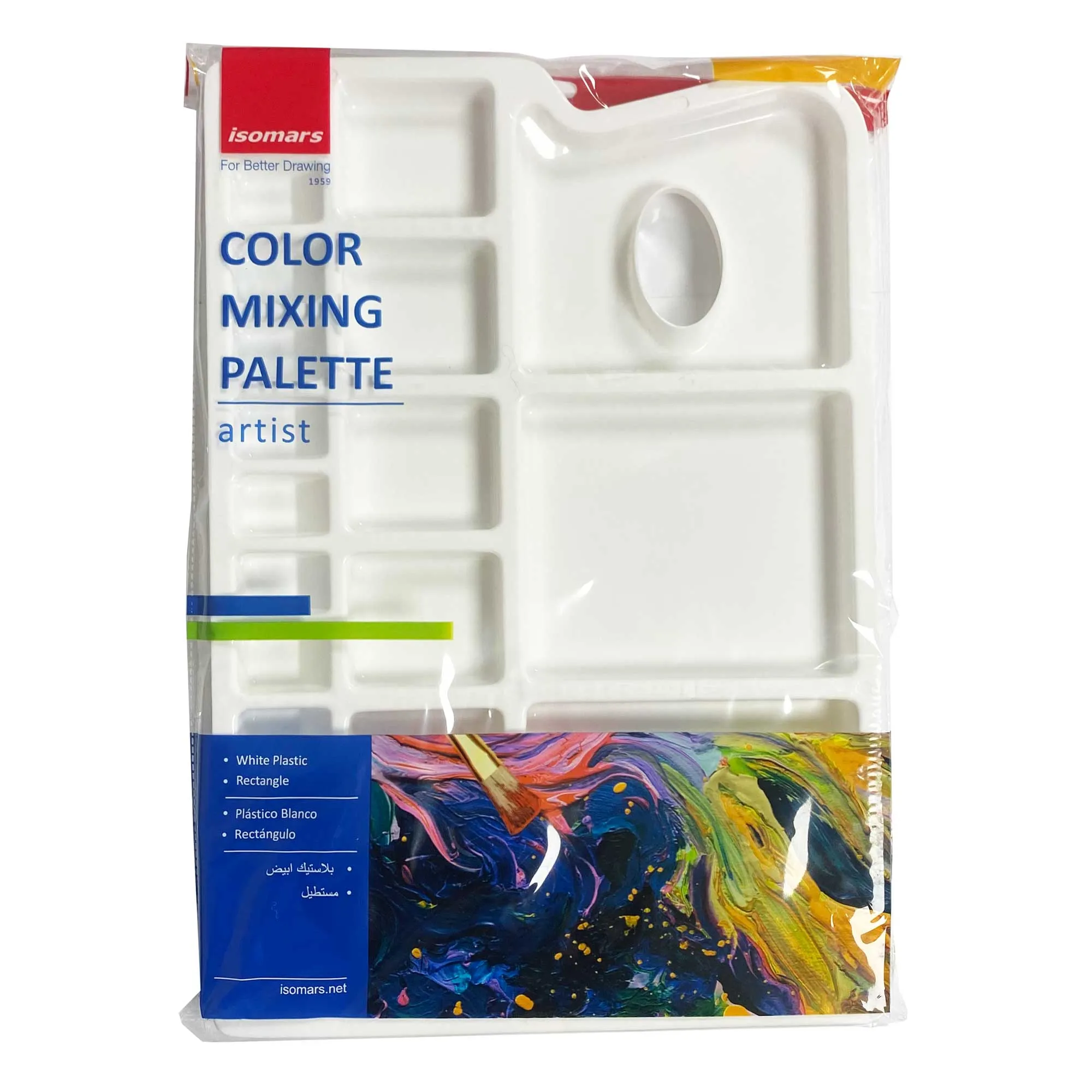 Isomars Colour Mixing Artists Palette - 23 x 34cm