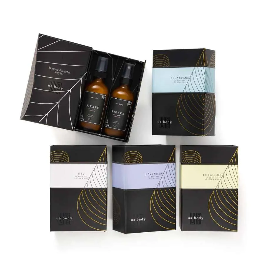 Kino Luxe Box – 3.4 oz Body Lotion and Mist Set with Your Choice of Scent