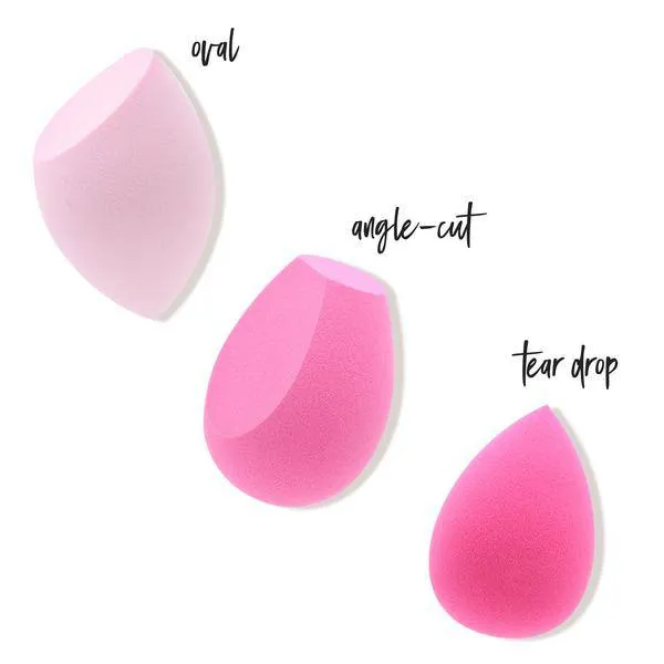 LA Colors Assorted Makeup Blending Sponges - 3 Pack