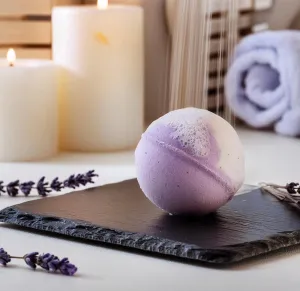 Lavender Vanilla Bath Bomb: Immerse Yourself in Tranquility