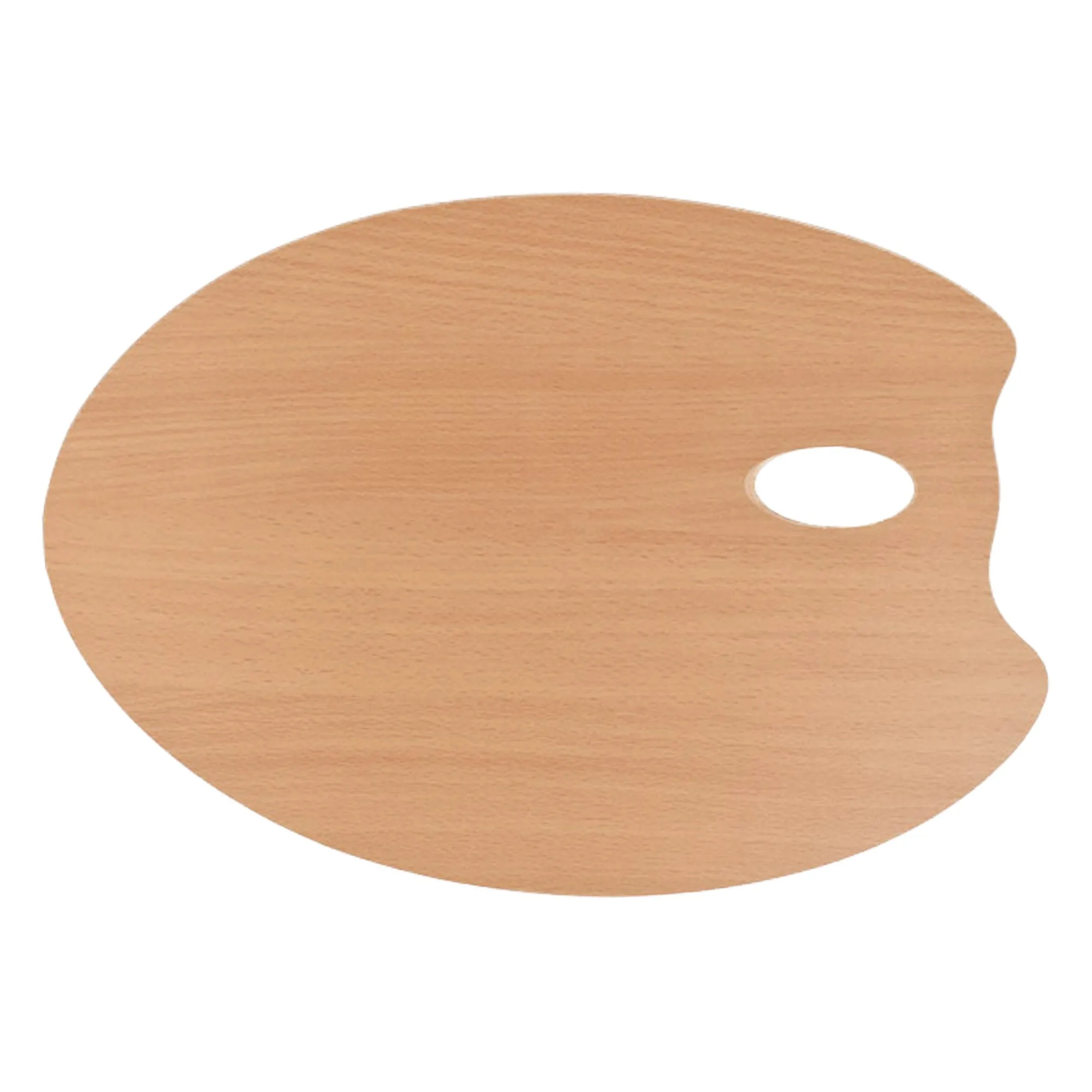 Mabef Wooden Palette - Oval - 30cm x 40cm