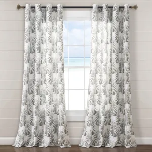 Palm Lane Window Curtain Panel Set