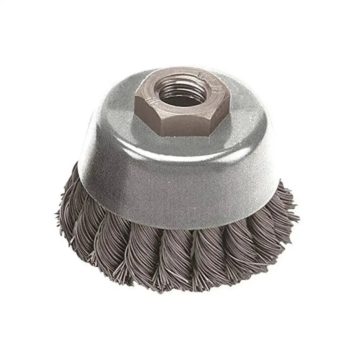 Pearl Abrasive Tempered Wire Knot Cup Wheels