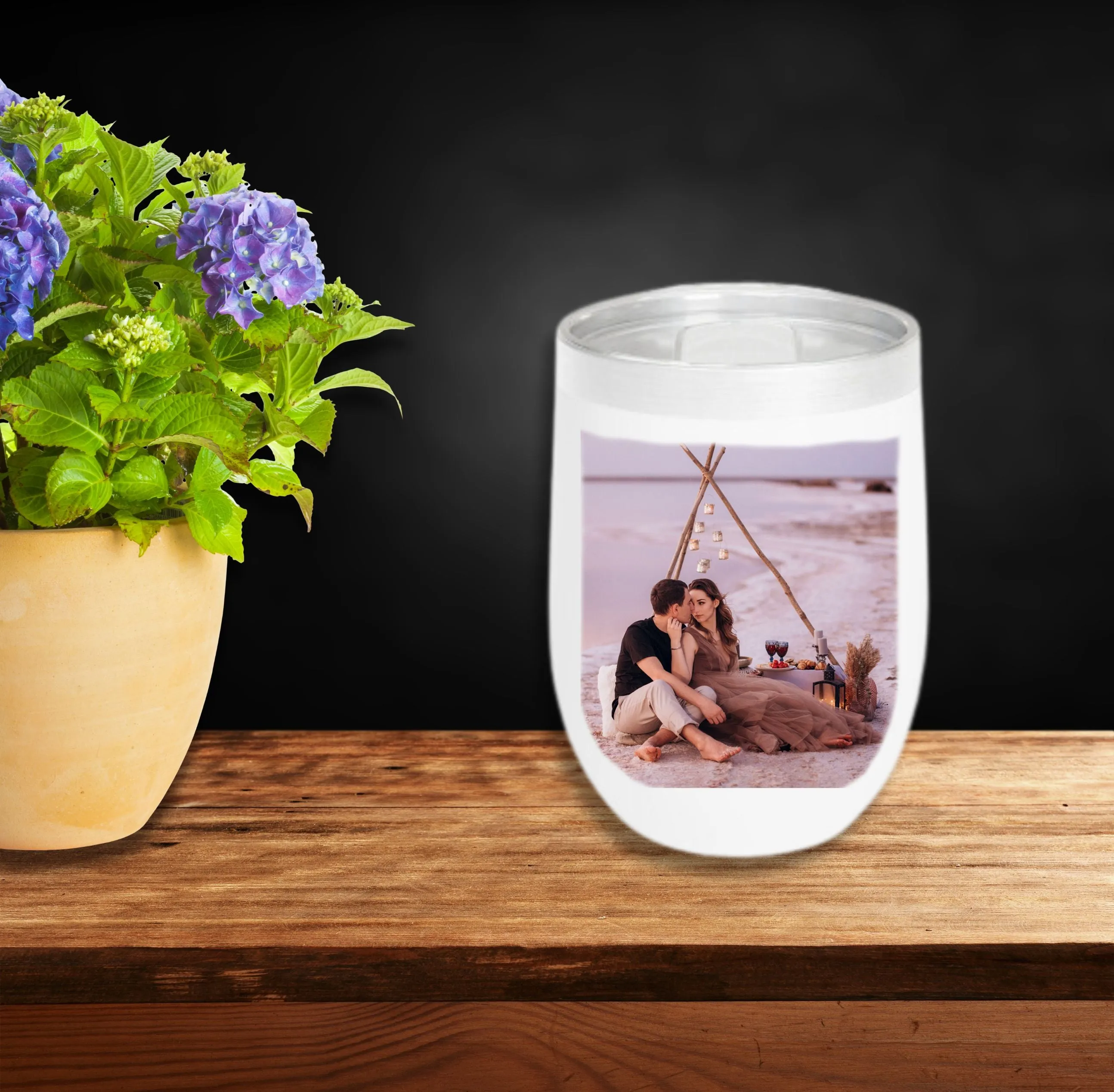 Personalized Vintage Wine Tumbler