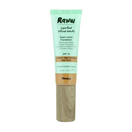 Raww Superfood Camouflage Foundation Mousse