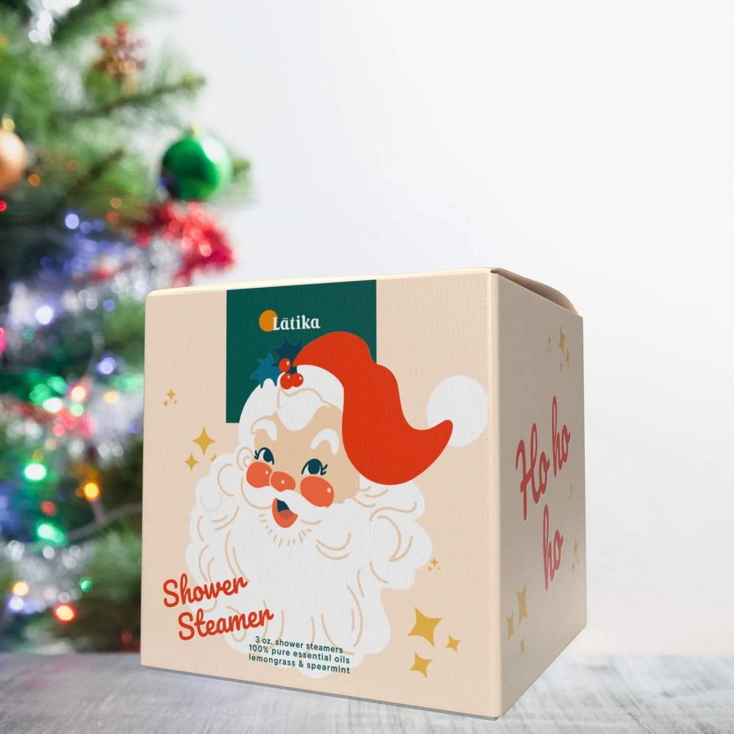 Santa Shower Steamer Cube