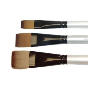 Simply Simmons Brushes - Short Handled Synthetic Flat Wash