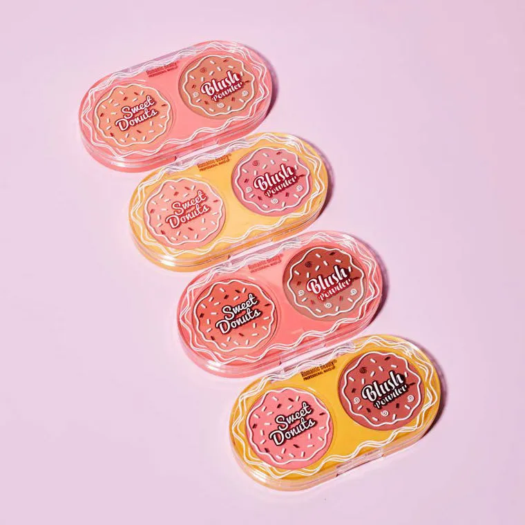 Sweet Donuts Duo Blusher With Mirror (24 units)