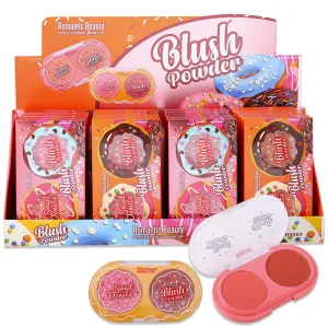 Sweet Donuts Duo Blusher With Mirror (24 units)