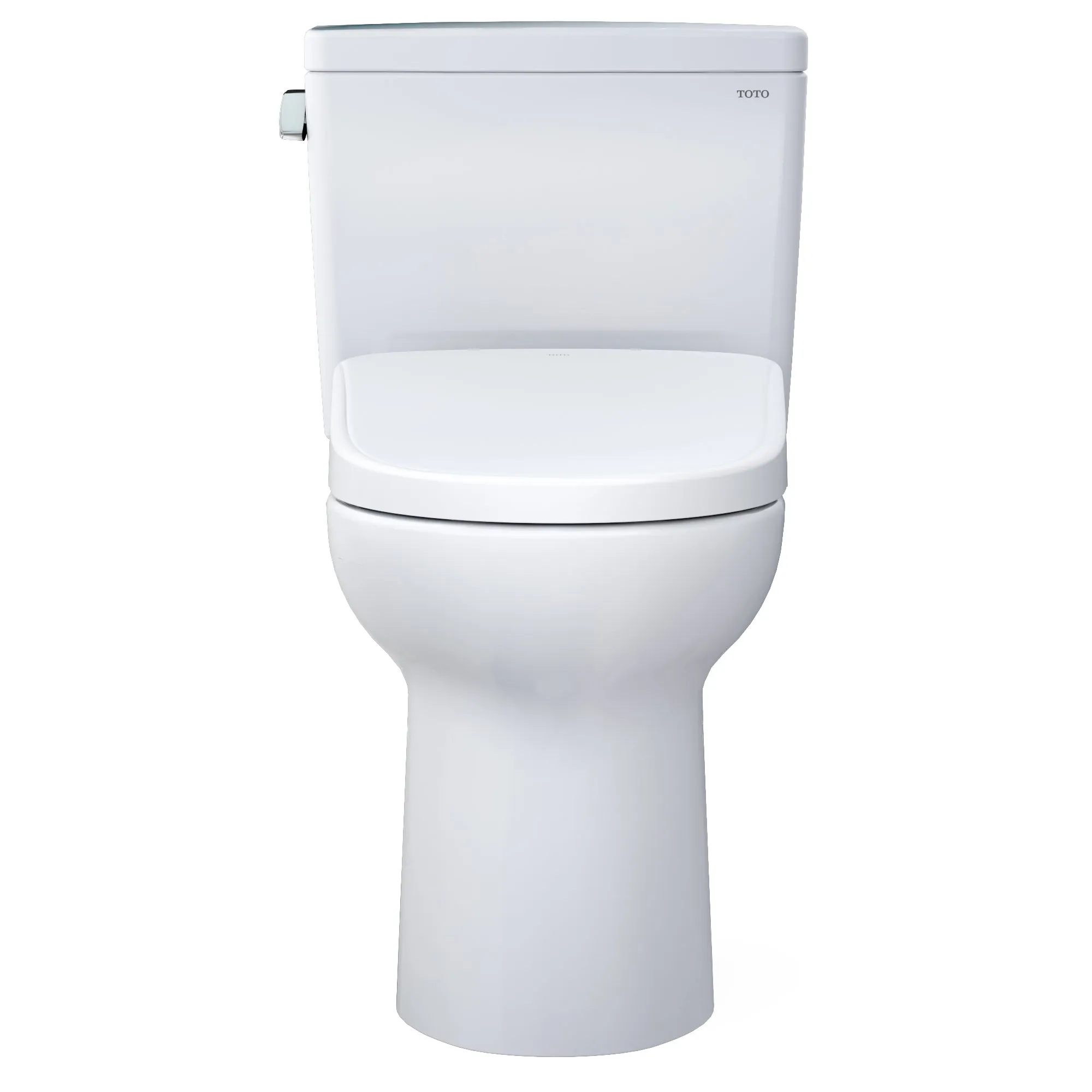 TOTO MW7764726CSFGA.10#01 Drake WASHLET  Two-Piece Toilet and S7 Bidet Seat with Auto Flush, 10" Rough-In, Cotton White