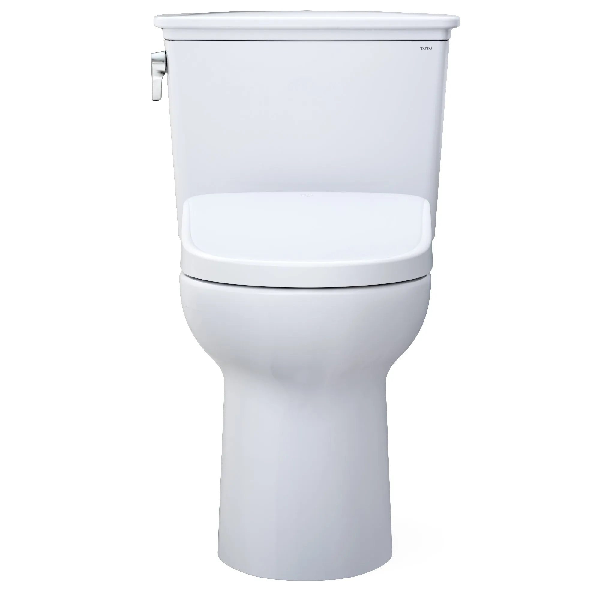 TOTO MW7864726CEFGA#01 Drake Transitional WASHLET  Two-Piece Toilet and S7 Bidet Seat with Auto Flush, Cotton White