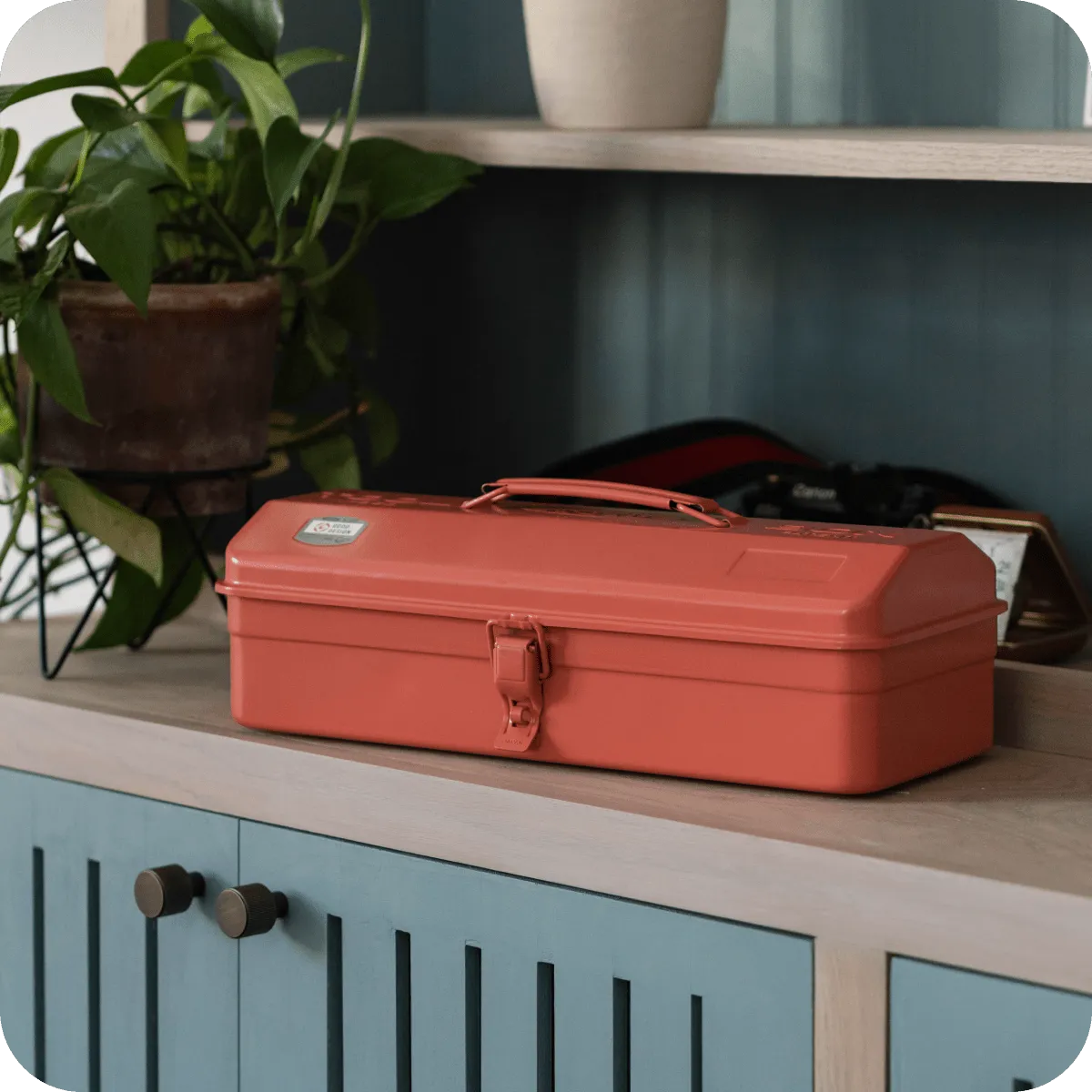 TOYO Steel Tool Box - Coral