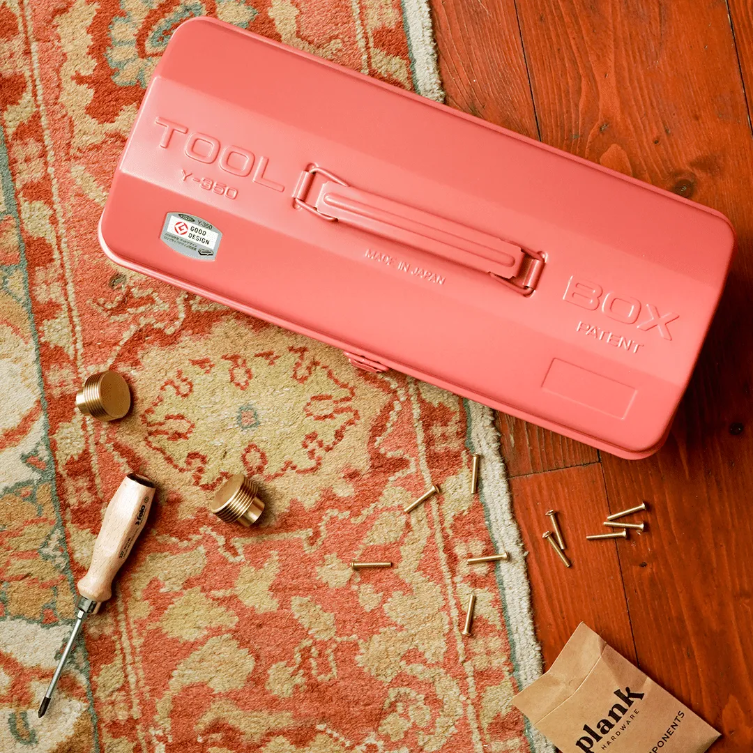 TOYO Steel Tool Box - Coral