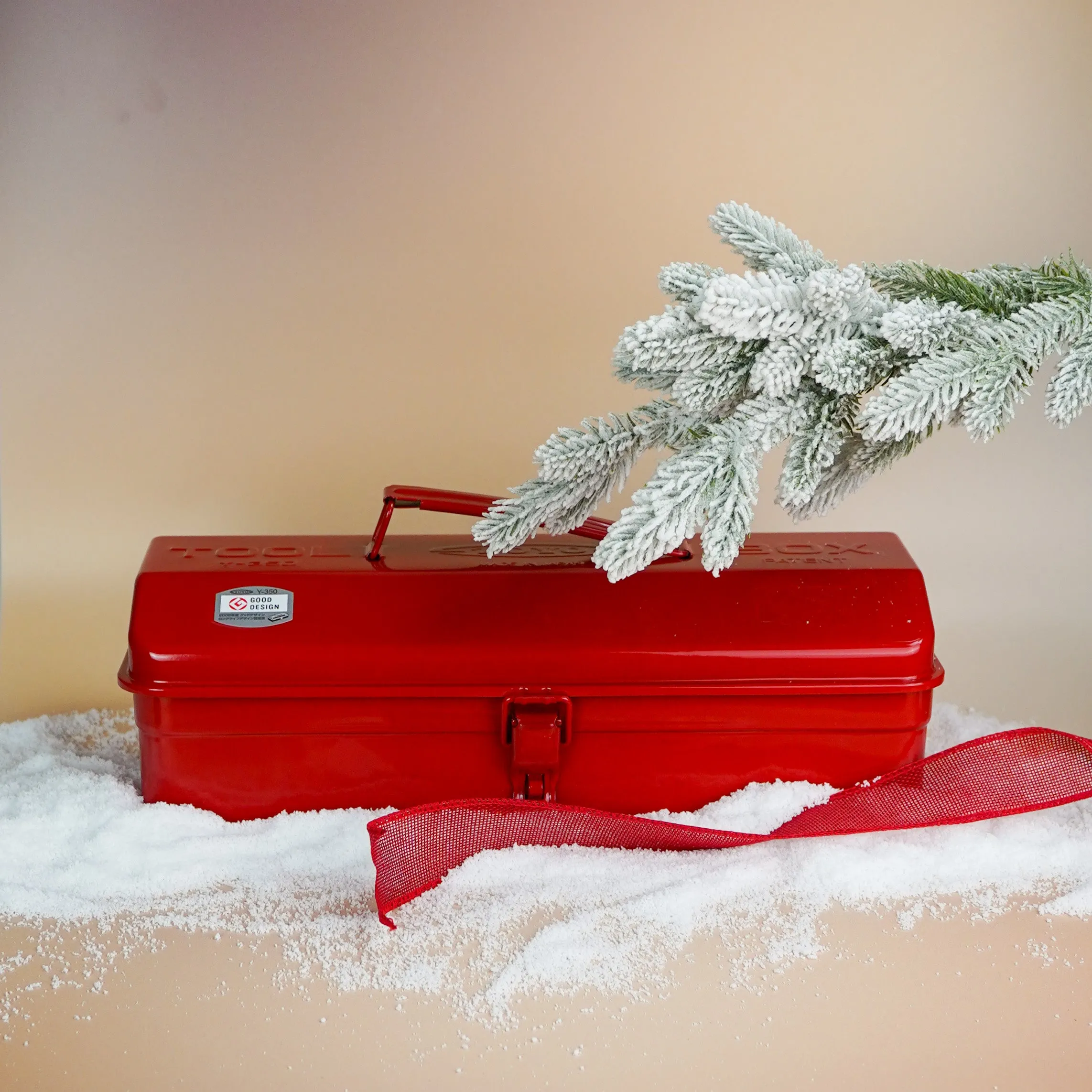 TOYO Steel Tool Box - Ketchup Red