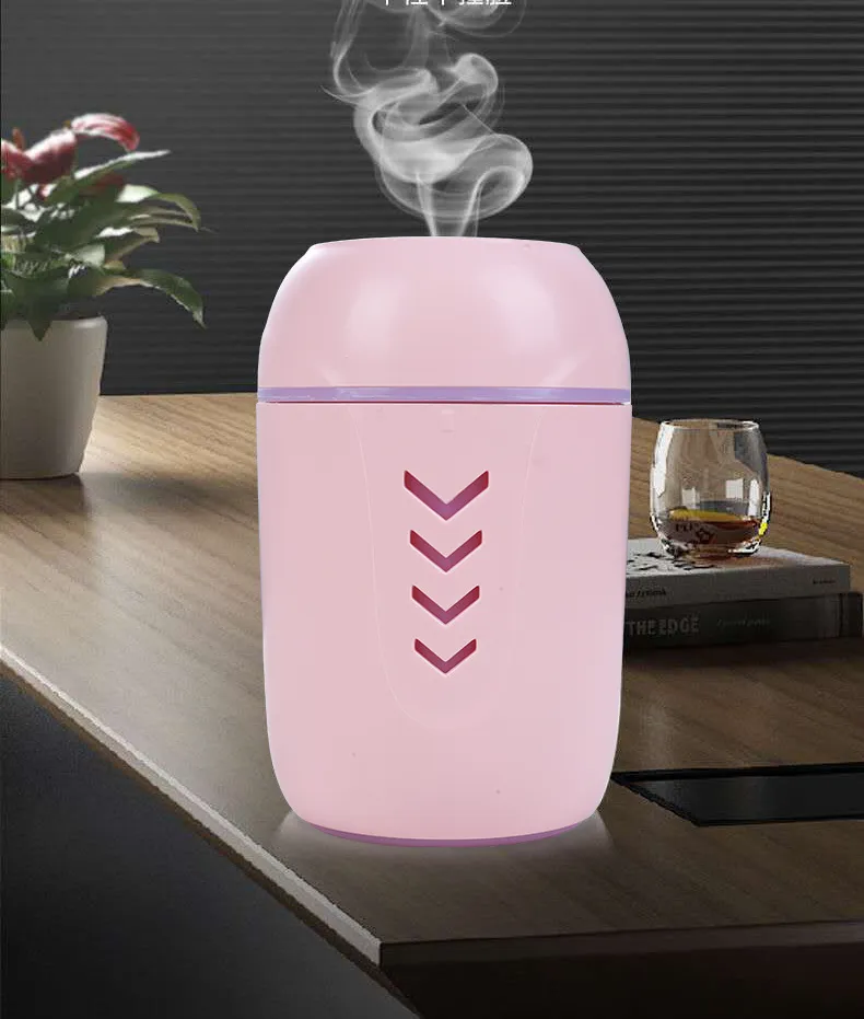 USB Mini Humidifier Car Colorful Light