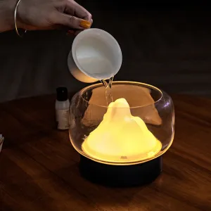 USB Mini Humidifier Large Capacity Aroma Diffuser Ambience Light