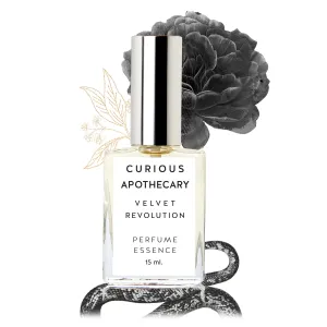 Velvet Revolution ™ perfume spray by Curious Apothecary. Tuberose Patchouli Boho White Florals